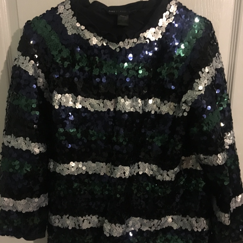 Marc by Marc Jacobs Sequin Blazer. Large. EUC.